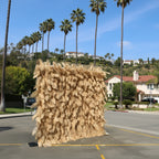 Tan Feather Wall - 072