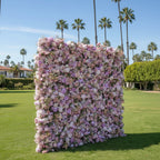 Purple Lavender Mini Sunflower Premium Flower Wall - 013