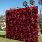 Into the Meadow Red Rose Premium Flower Wall - 235