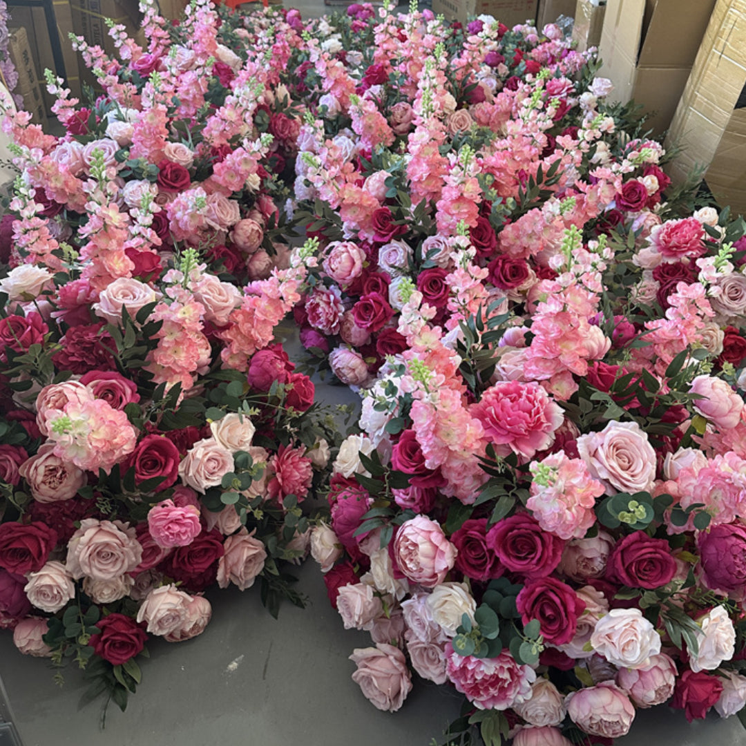 Dripping Pink & Red Premium Flower Ball - 1032