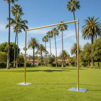 Premium Heavy Duty Official Backdrop Stand - Gold