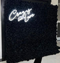 Classic Black Rose Flower Wall - 319