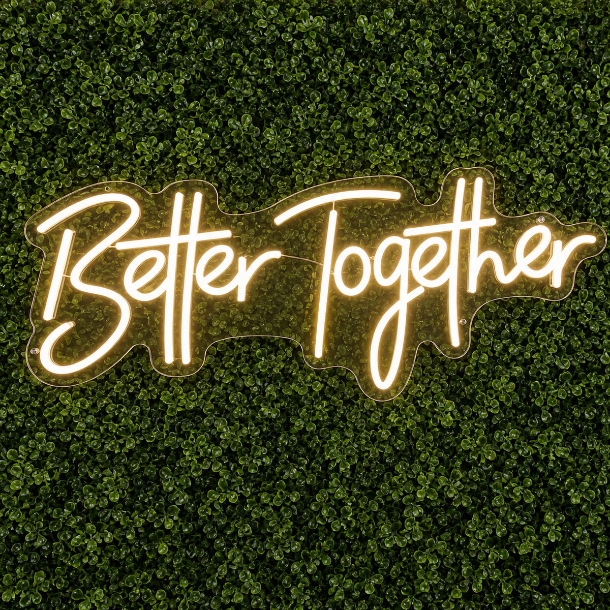 BETTER TOGETHER NEON SIGN