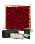 FLOWER WALL RENTAL BUSINESS STARTER KIT | RED ROSE
