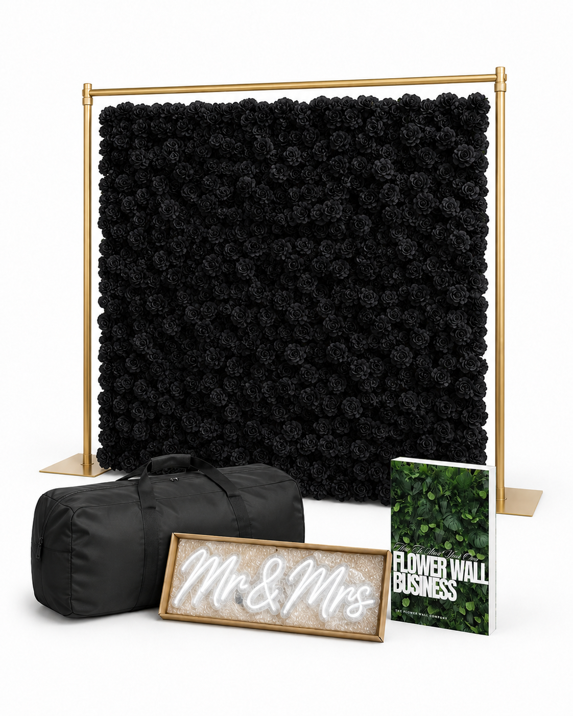 FLOWER WALL RENTAL BUSINESS STARTER KIT | BLACK