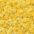 Classic Yellow Rose Hydrangea Flower Wall & Backdrops | 216