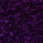 Classic Dark Purple Rose Hydrangea Flower Wall & Backdrop |  005