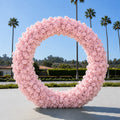 Classic Pink Rose Hydrangea Flower Wall & Backdrop | 004