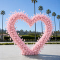 Classic Pink Rose Hydrangea Flower Wall & Backdrop | 004