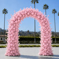 Classic Pink Rose Hydrangea Flower Wall & Backdrop | 004