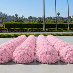 Classic Pink Rose Hydrangea Flower Wall & Backdrop | 004