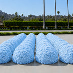 Classic Light Blue Rose Hydrangea Flower Wall & Backdrops | 241