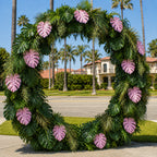 Beverly Hills Pink Tropical Premium Greenery Flower Wall & Backdrops | 512