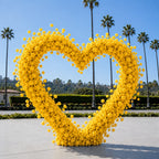 Classic Yellow Rose Hydrangea Flower Wall & Backdrops | 216