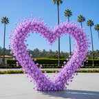 Classic Light Purple Rose Hydrangea Flower Wall & Backdrops | 270