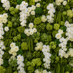 Greenery & White Deluxe 2 Piece Arch Set - 4587
