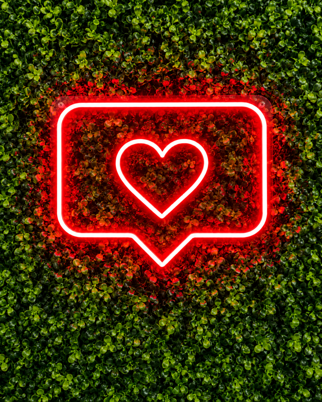 HEART LIKE NEON SIGN
