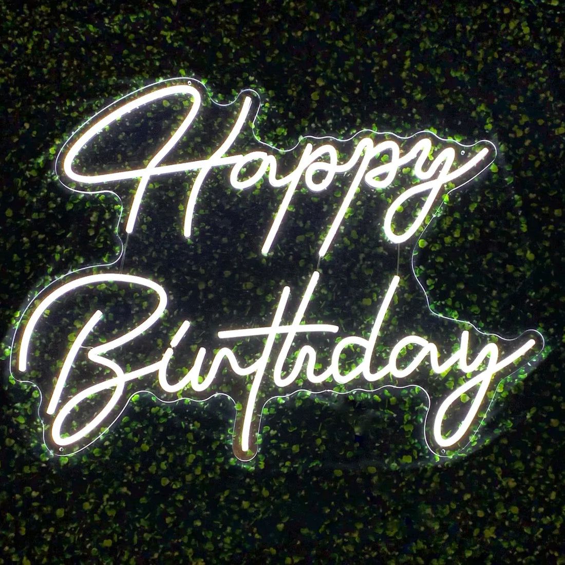"HAPPY BIRTHDAY" NEON SIGN