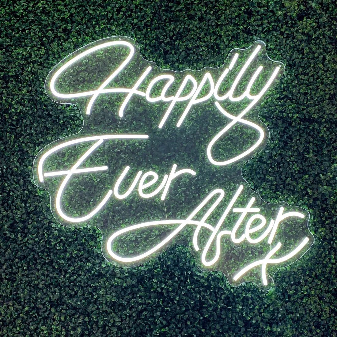 "HAPPILY EVER AFTER" NEON SIGN