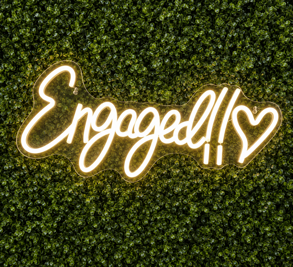 ENGAGED!! NEON SIGN