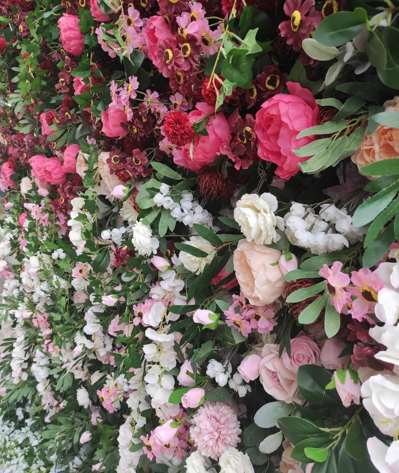 Dripping Peonies Flower Wall - 102
