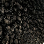 Black Wild Rose Feather Wall - 026