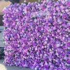 Purple Lavender Deluxe Premium Flower Wall - 008