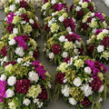 Fuchsia Cream Greenery Premium Artificial Flower Ball Centerpiece - 1080