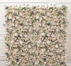 Blush Cream Premium Rose Flower Wall - 161