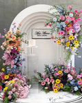 Rainbow Sunflower Premium Flower Arch Set - 4574