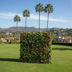 Dark Wetland Greenery Premium Flower Wall - 530