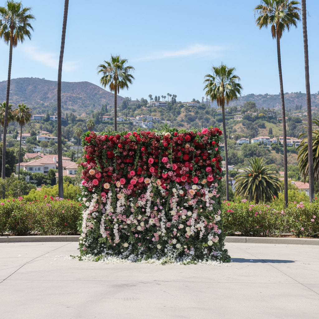 Dripping Peonies Flower Wall - 102