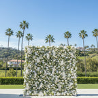 Greenery, White Peony Premium Flower Wall - 268