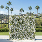 Greenery, White Peony Premium Flower Wall - 268