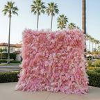 Into The Meadow Light Pink Rose Flower Wall - 053