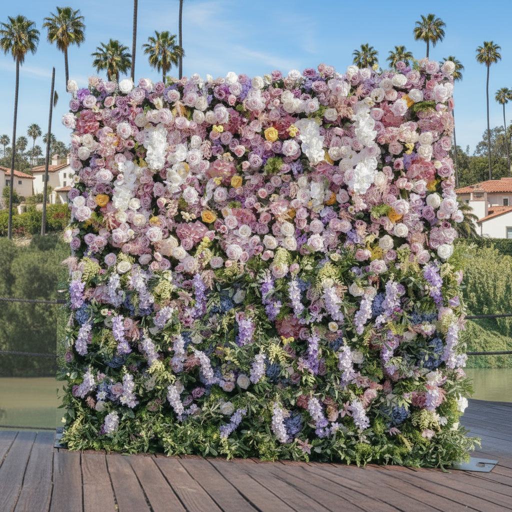 Dripping Spring Florals Premium Flower Wall - 105