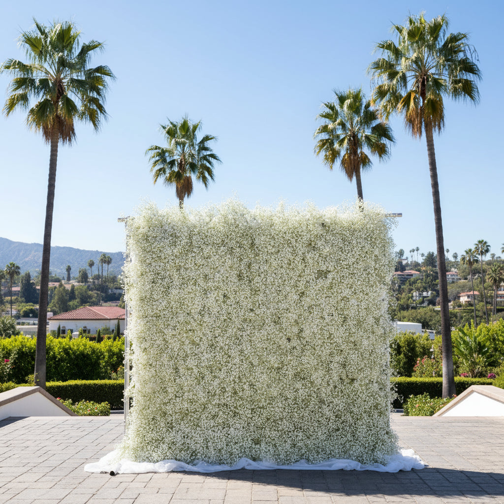 Original Baby's Breath Flower Wall - 066