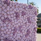 Classic Purple Lavender Rose Flower Wall - 270