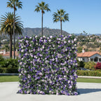 Purple Lavender Greenery Premium Flower Wall - 511
