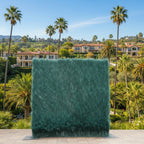 Dark Green Premium Pampas Grass Wall - 083