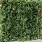 Wild Green Rose Premium Greenery Flower Wall - 531