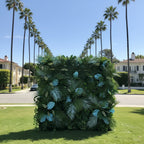 Blue Tropical Premium Greenery Wall - 526