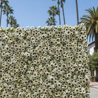 Yellow Cream Sunflower Wall - 091