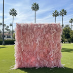 Into The Meadow Light Pink Flower Wall - 043