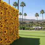 Deluxe Yellow Sunflower Wall - 090