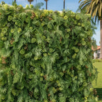 Wild Green Rose Premium Greenery Flower Wall - 531