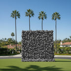 Dark Grey Wild Rose Flower Wall Backdrop - 243