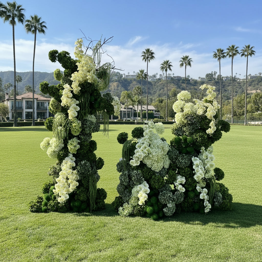 Green, Cream Premium Deluxe 3 Piece Arch Set - 4588