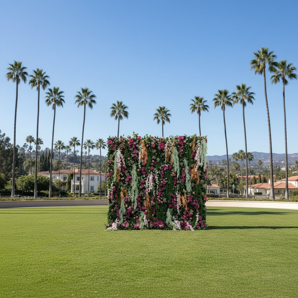 Waterfall Florals Premium Flower Wall - 186