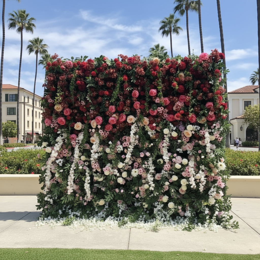 Dripping Peonies Flower Wall - 102